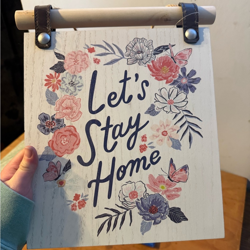 Wooden Sign